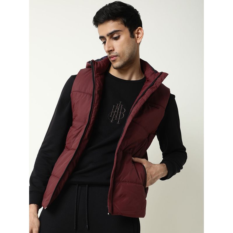 Rare Rabbit Filly Maroon Jacket (XL)