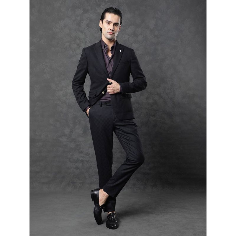 RARE RABBIT Zeta Navy Blue Suits (Set of 2) (M)