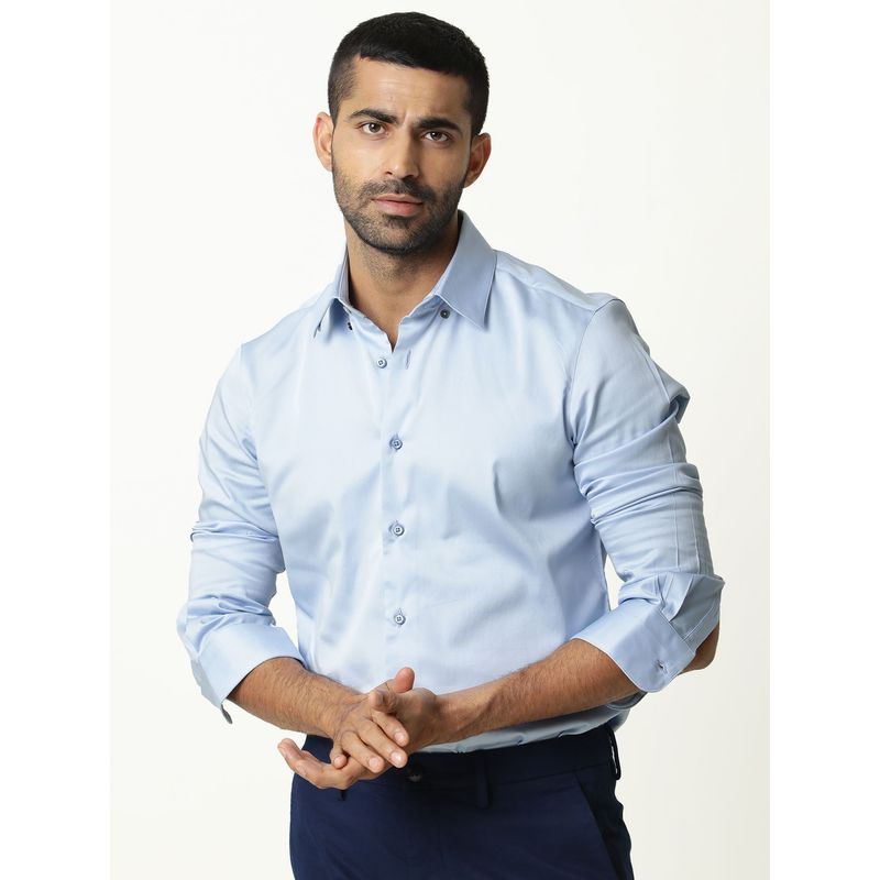 RARE RABBIT Holand Blue Shirt (S)