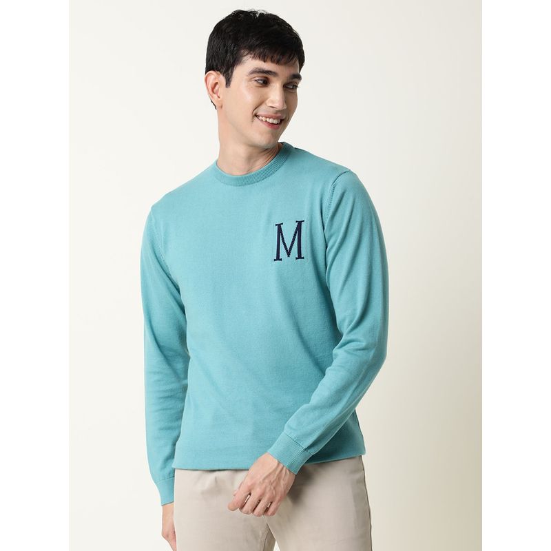 RARE RABBIT Alba Blue Sweatshirt (S)