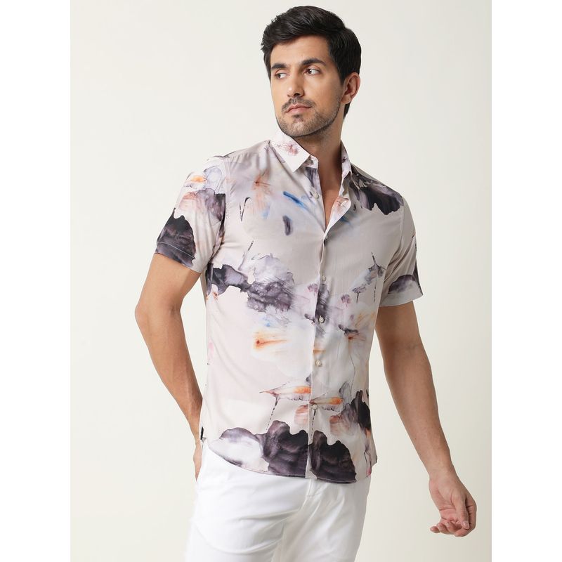 RARE RABBIT Alcamy White Shirt (S)