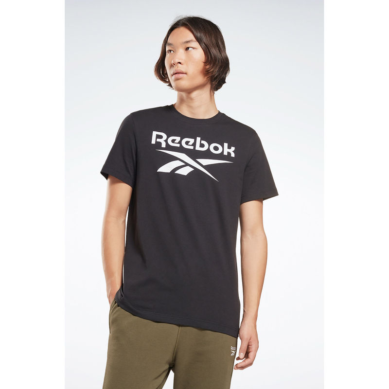 Reebok Mens Rbk Fitness Ri Big Logo Tee (XS)