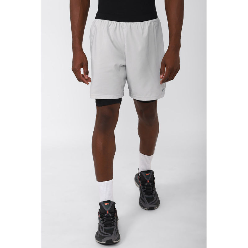 Reebok Mens 2 In 1 Shorts (S)