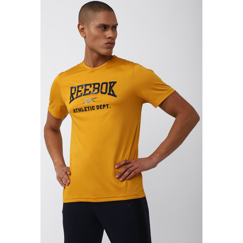 Reebok Mens Fitness Wor Poly Graphic Ss Tee (XS)