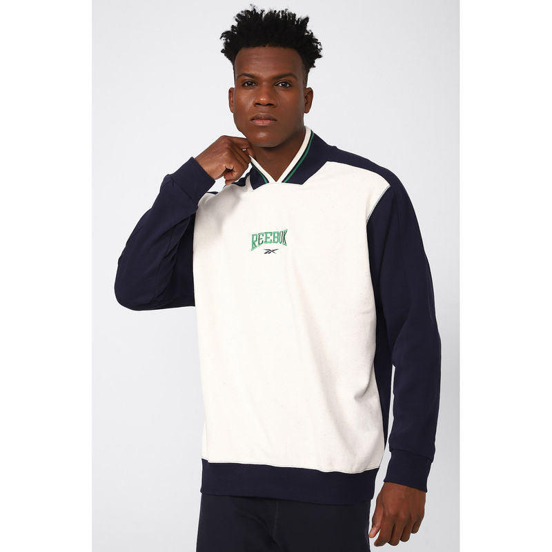 Reebok Unisex CL Var Ft Crew Sweatshirt (XS)