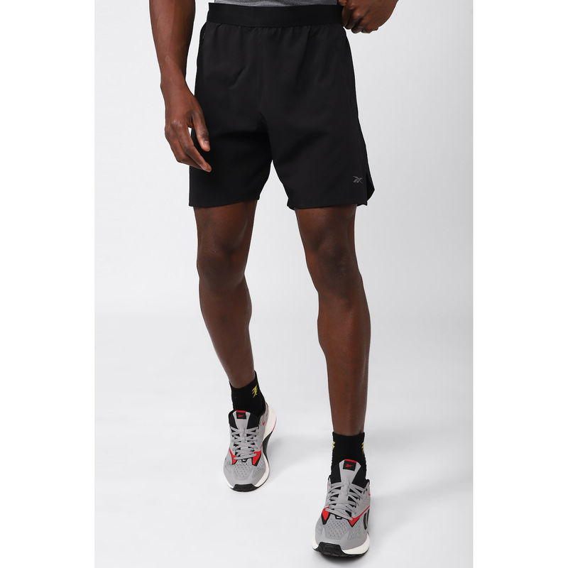 Reebok Mens Black TS Speed 3 0 Shorts (M)
