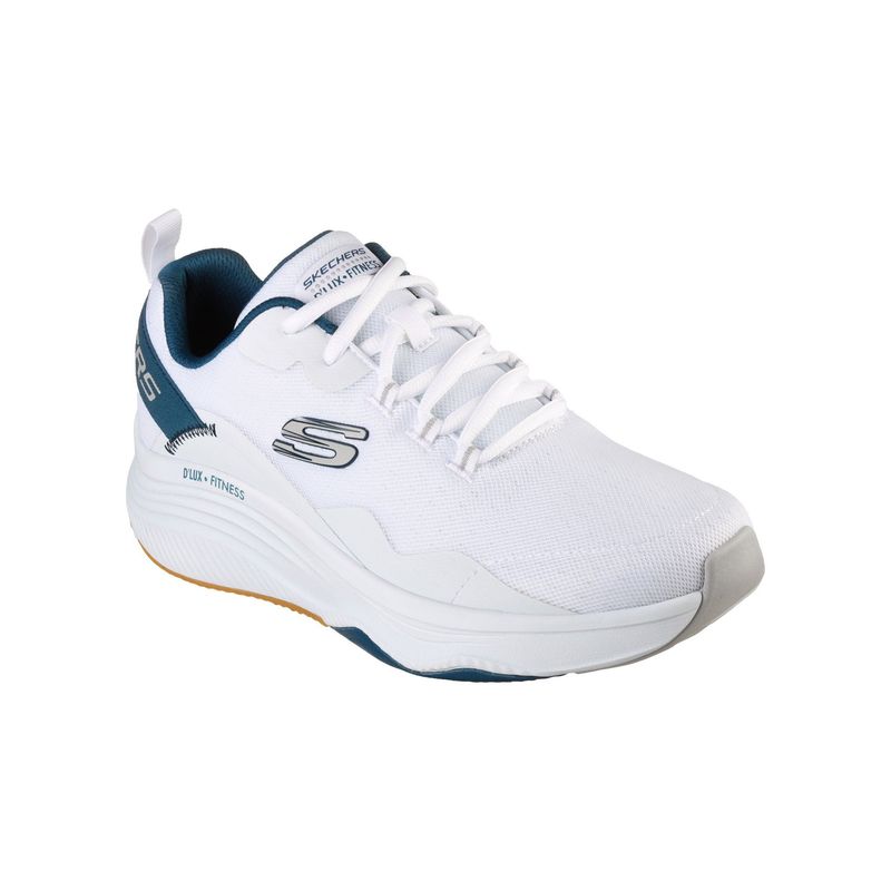 SKECHERS D'LUX FITNESS ROAM FREE White Sneakers (UK 8)