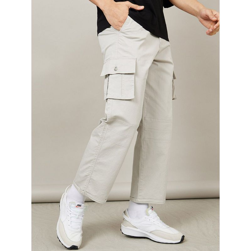 Styli Panel Detail Cotton Twill Oversized Cargo (32)