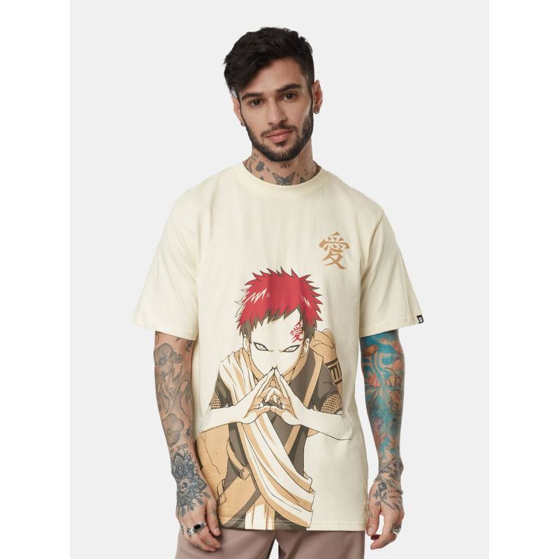 The Souled Store Naruto The Ninja For Mens Relaxed Fit T-Shirts (2XL)