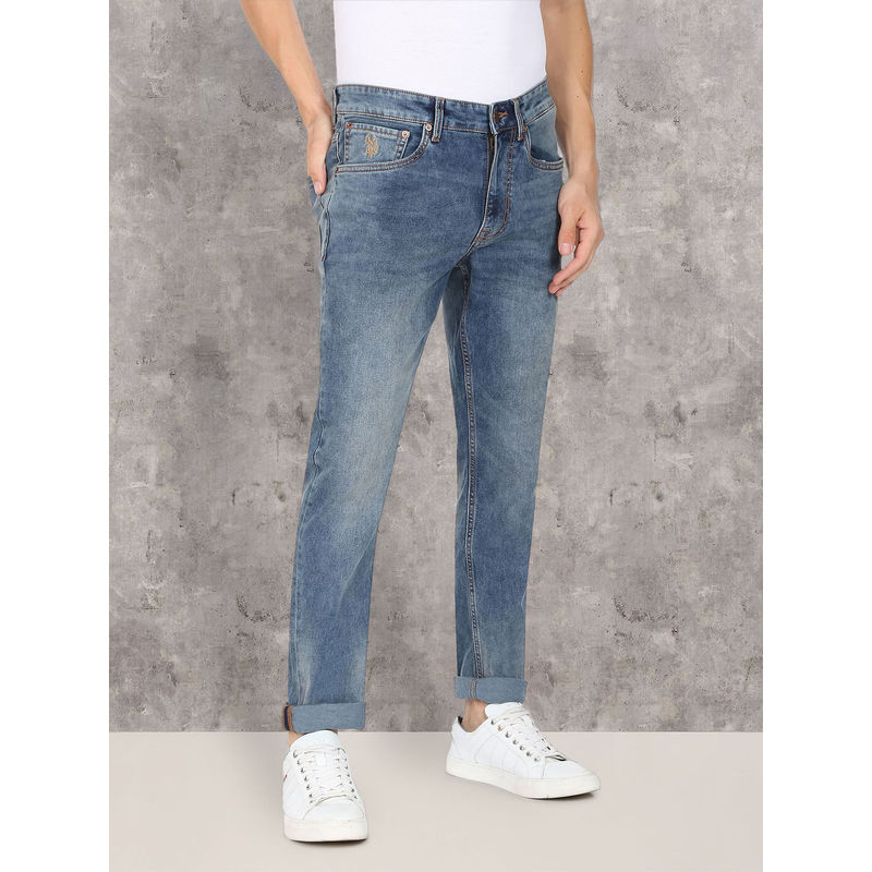 U.S. Polo Assn. Denim Co. Brandon Slim Tapered Fit Jeans (38)