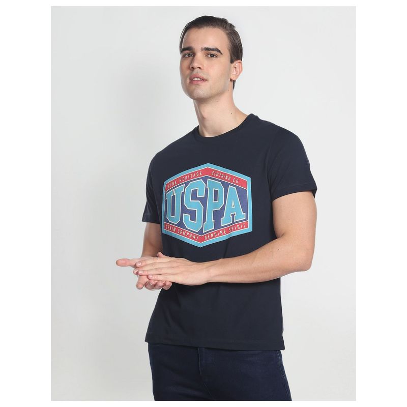 U.S. Polo Assn. Denim Co. Cotton Slim Fit T-Shirt (L)