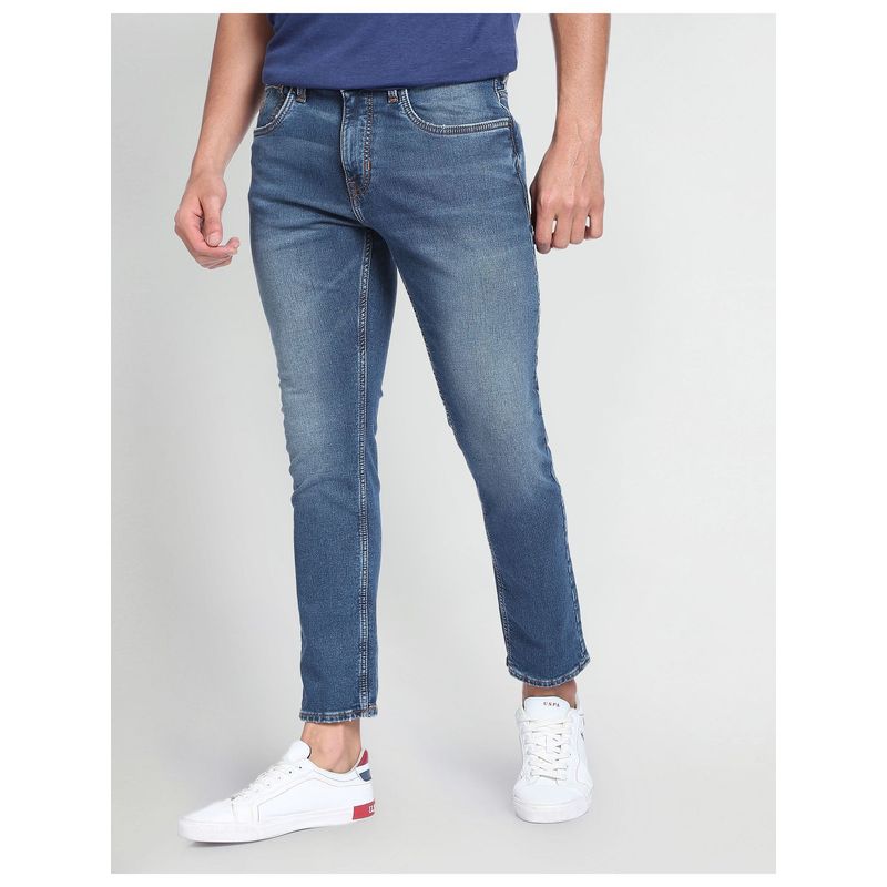 U.S. Polo Assn. Denim Co. Henry Crop Fit Stone Wash Jeans (38)