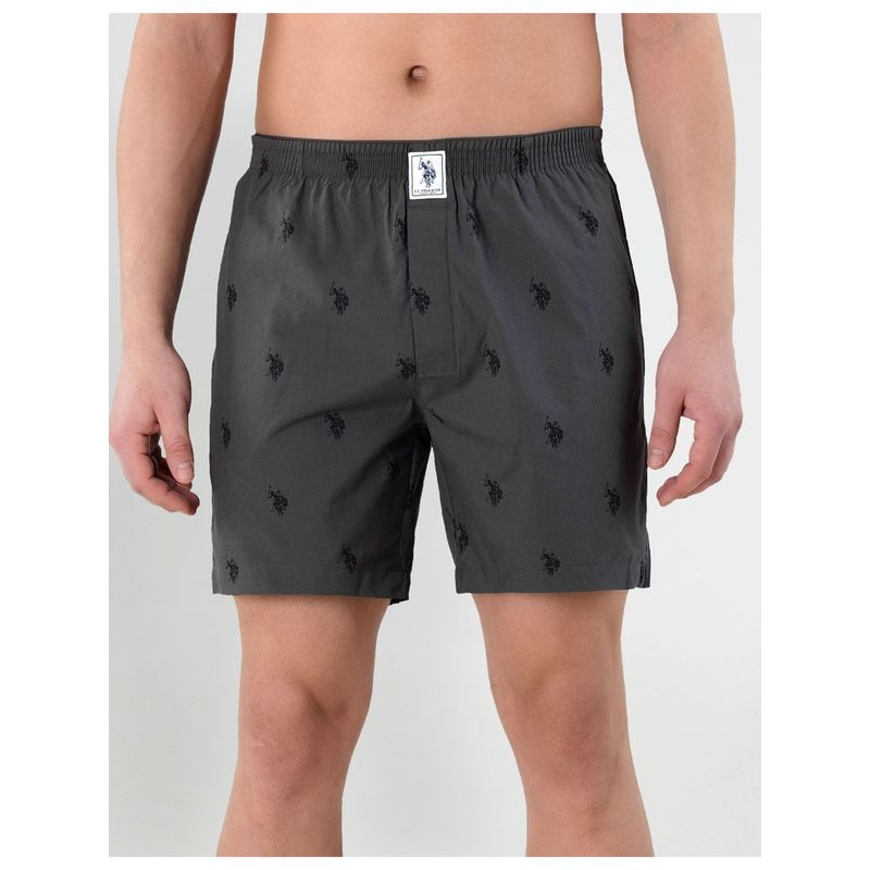 U.S. POLO ASSN. Signature Logo Pure Cotton I108 Boxers (M)