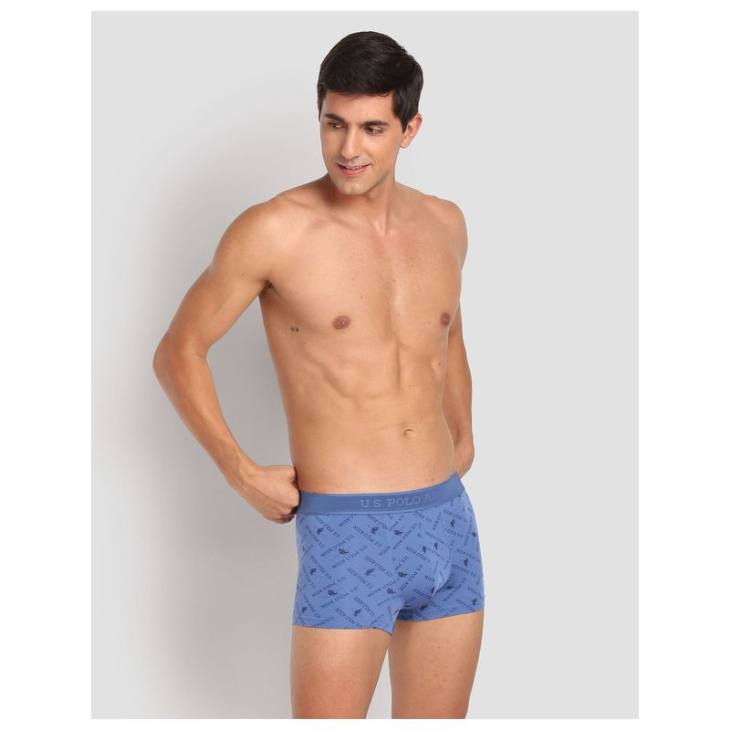 U.S. POLO ASSN. Nylon Stretch Printed AT002 Active Trunks (M)