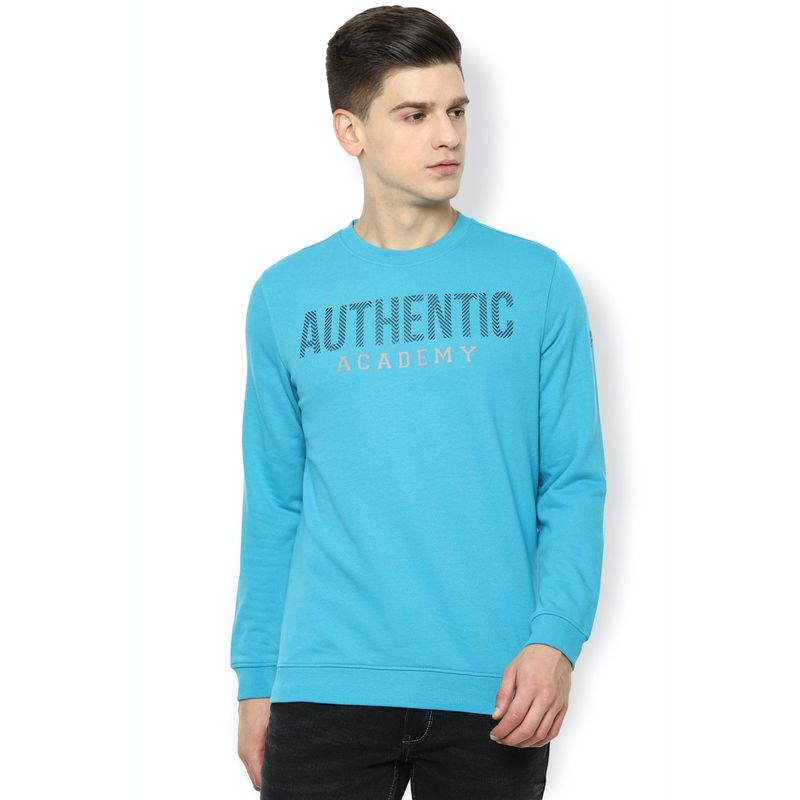 Van Heusen Blue Sweatshirt (M)