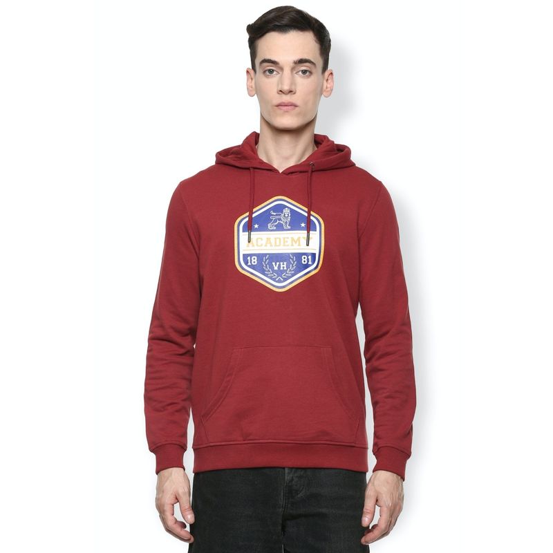 Van Heusen Maroon Hoodie (S)