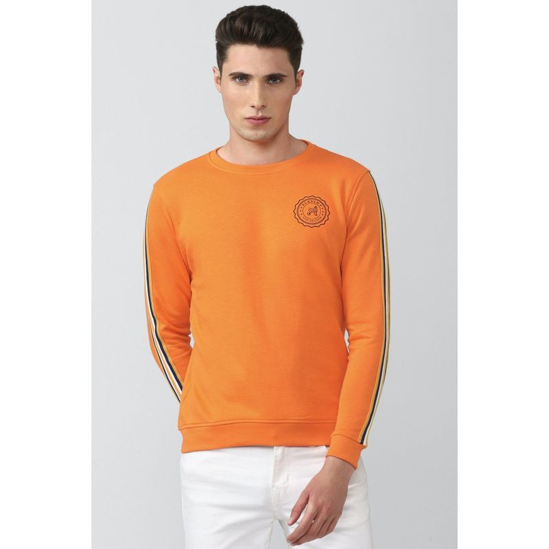 Van Heusen Orange Sweatshirt (M)