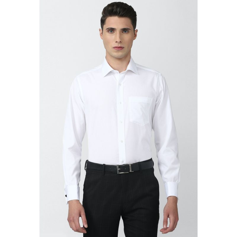 Van Heusen White Shirt (39)