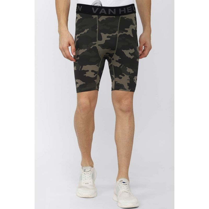 Van Heusen Olive Shorts (S)