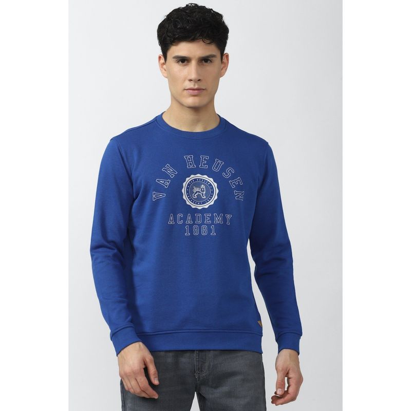 Van Heusen Blue Sweatshirt (M)