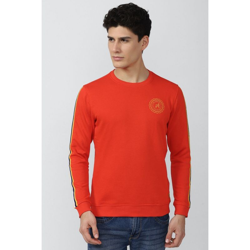 Van Heusen Orange Sweatshirt (M)