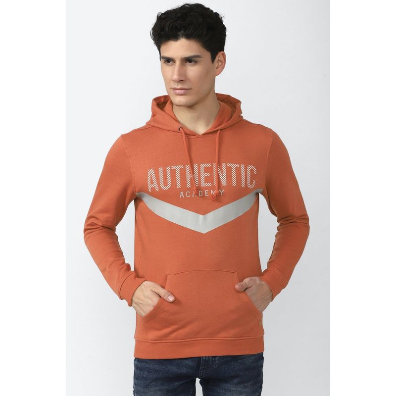 Van Heusen Orange Sweatshirt (L)