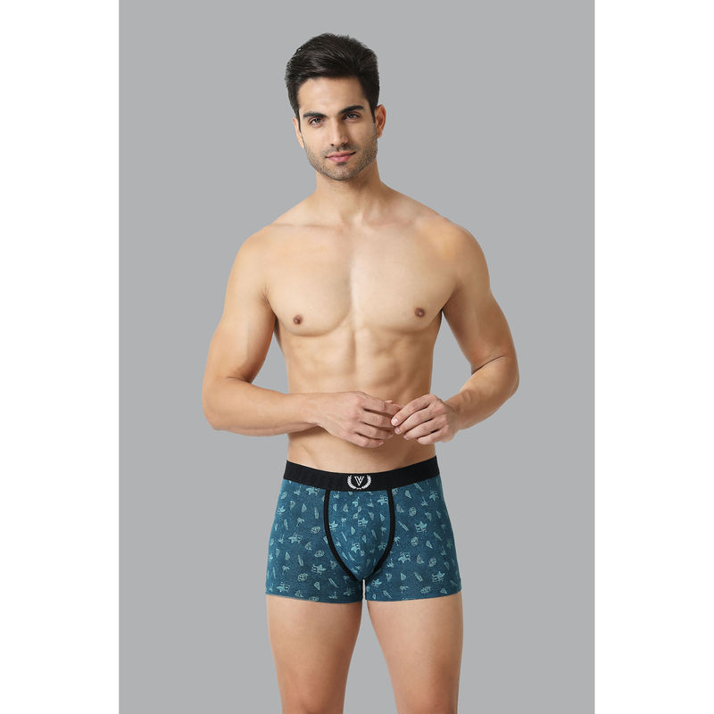 Van Heusen Sport Men Fashion Prints & Double Layer Gusset Trunks - VSP10 (M)