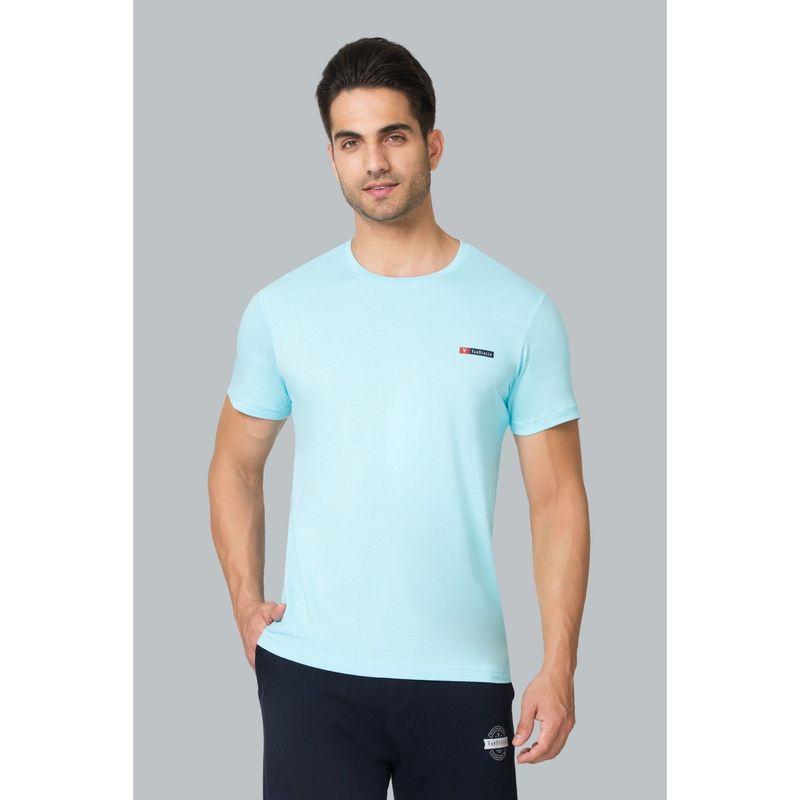 Van Heusen Men Crew Neck & Short Sleeve T-Shirt - Tropical Breeze (S)