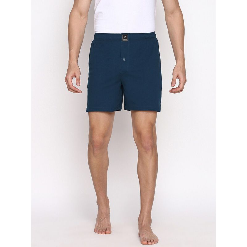 Van Heusen Men Ultra Soft & Button Fly Boxer Shorts - Assorted (S)