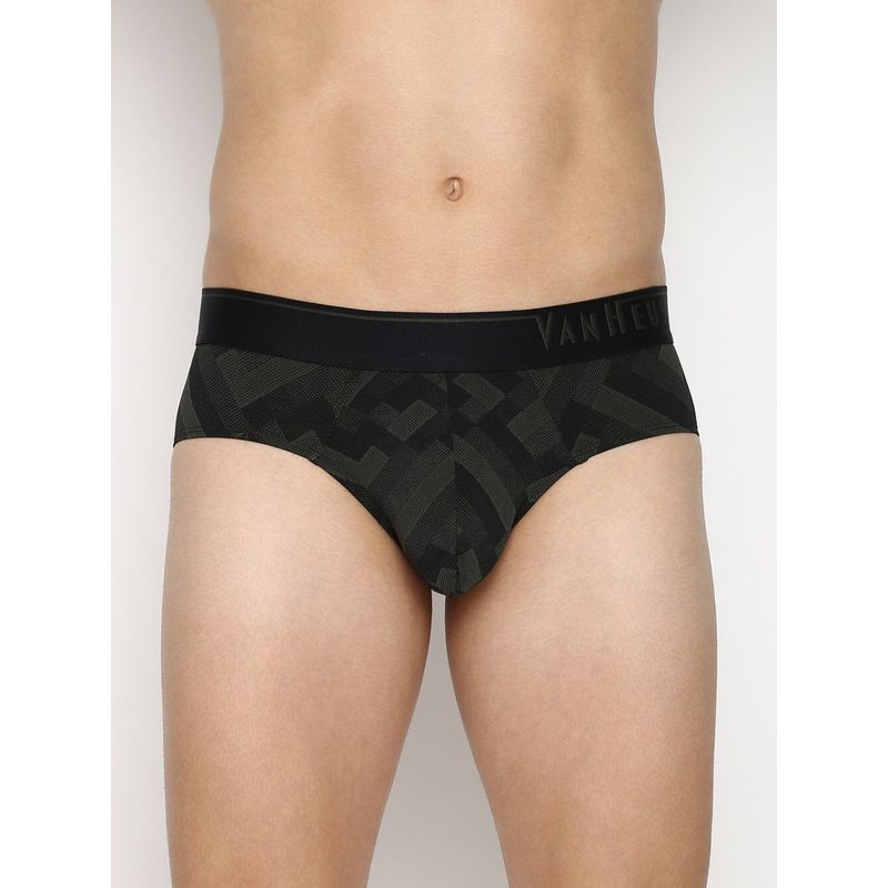 Van Heusen Men 4 Way Stretch & Body Defining Fit Briefs - SPP-17 (L)