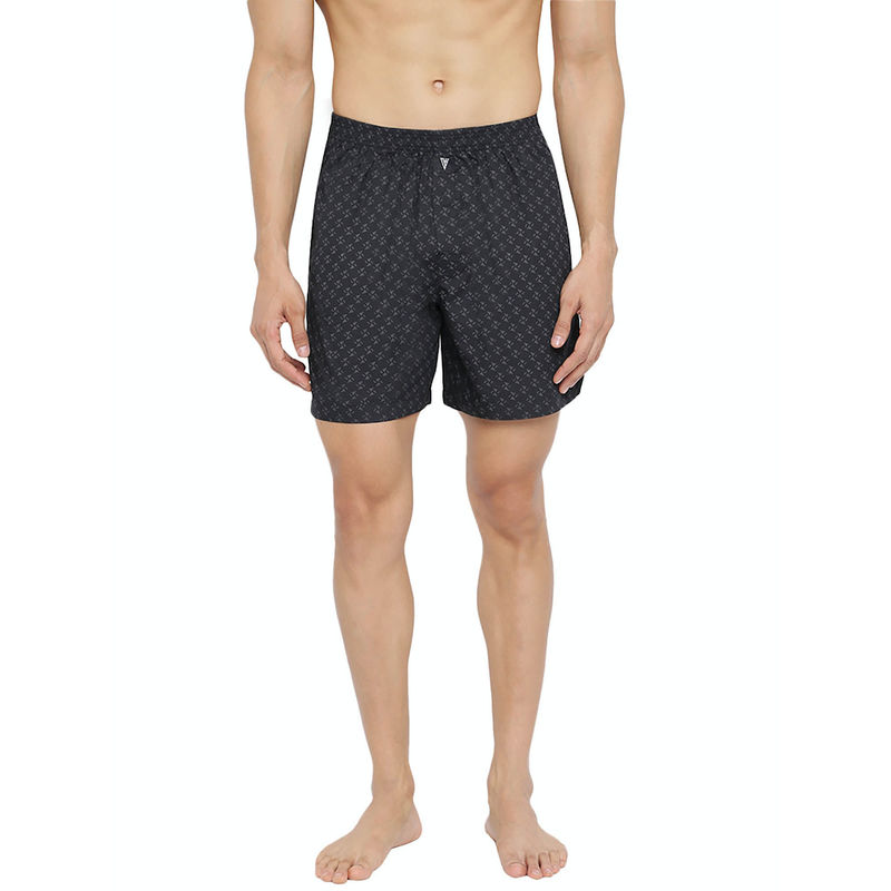 Van Heusen Men Allover Print & Side Pocket Boxer Shorts - CPB-63 (S)