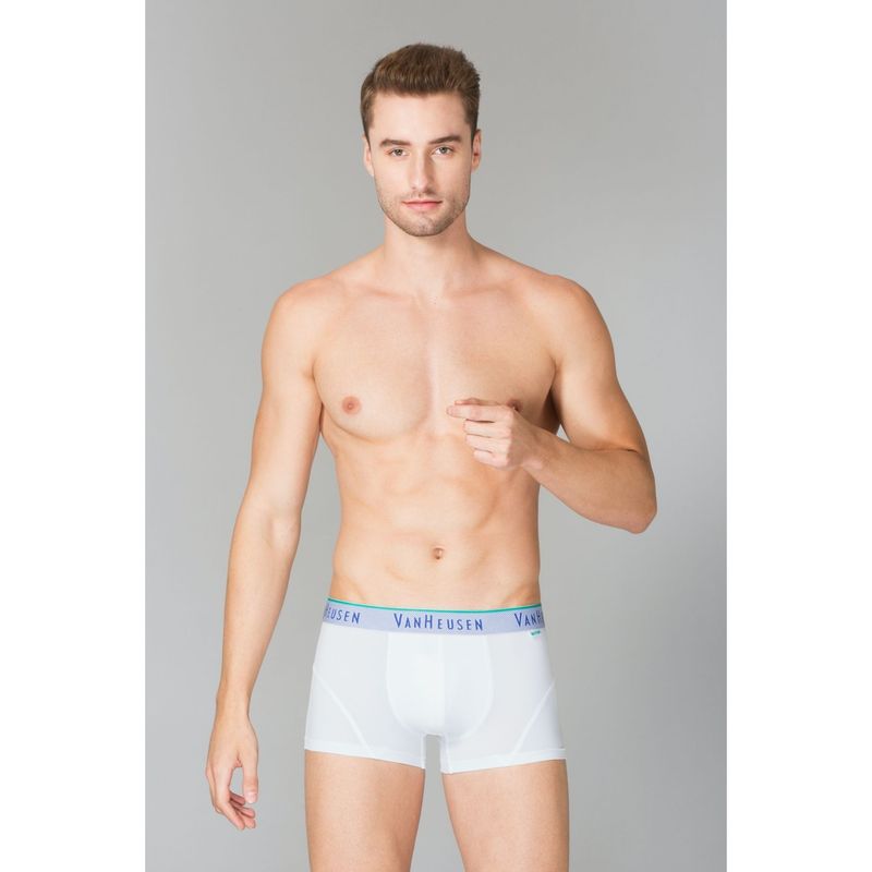 Van Heusen Men Swift Dry & Breathable AIR Series Active Trunks - White (S)