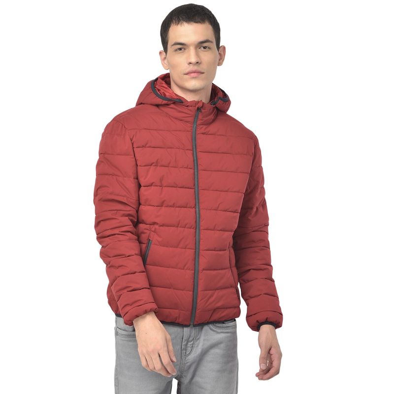 WOODLAND Solid Jacket Red (S)