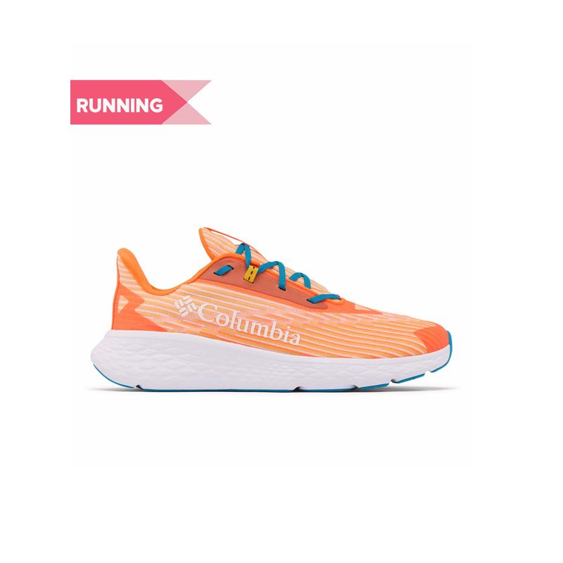Columbia Men Orange Omni Max Konos Swift Trail Running Shoes (UK 9)