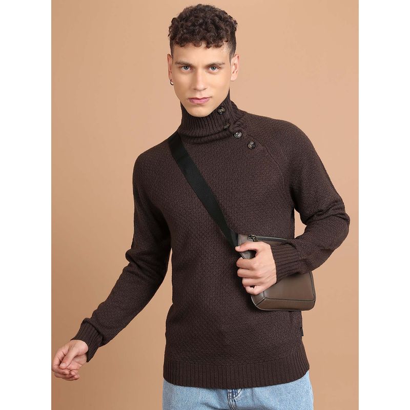 HIGHLANDER Men Turtle Neck Pullover (M)