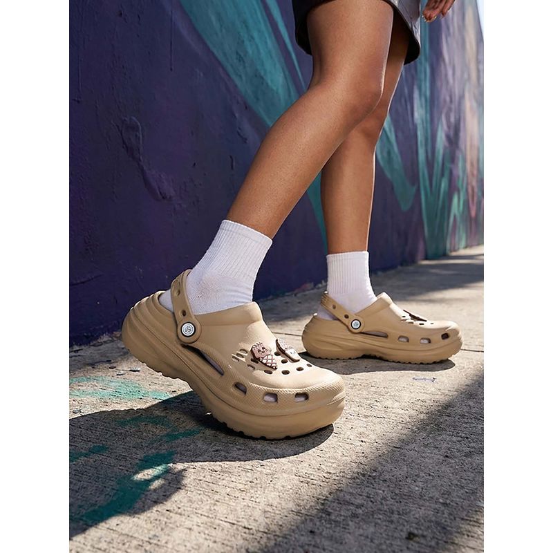 Bacca Bucci Women Beige Clogs (UK 4)