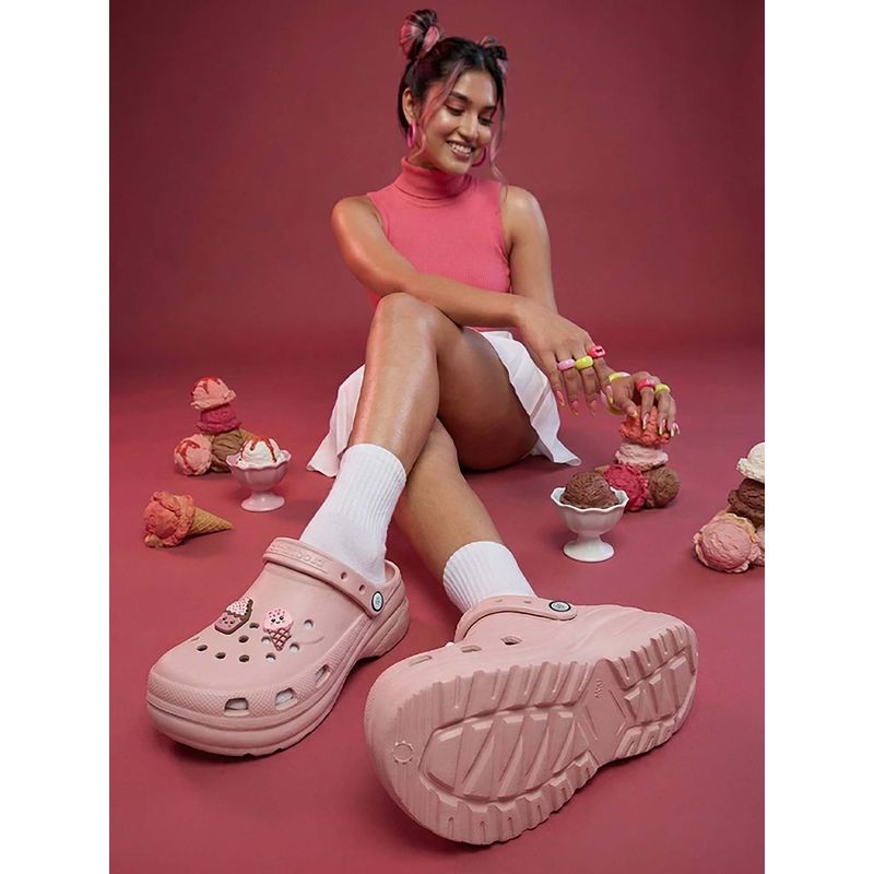 Bacca Bucci Women Pink Clogs (UK 4)