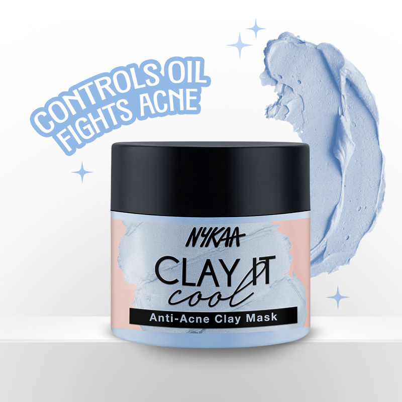 Nykaa Clay It Cool Clay Mask - Anti-Acne