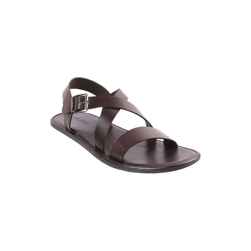 Mochi Solid Brown Sandals (EURO 40)