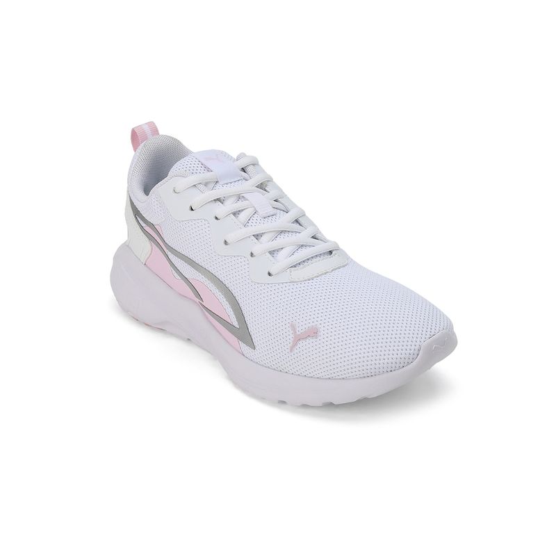 Puma All-Day Active Unisex White Sneakers (UK 4)