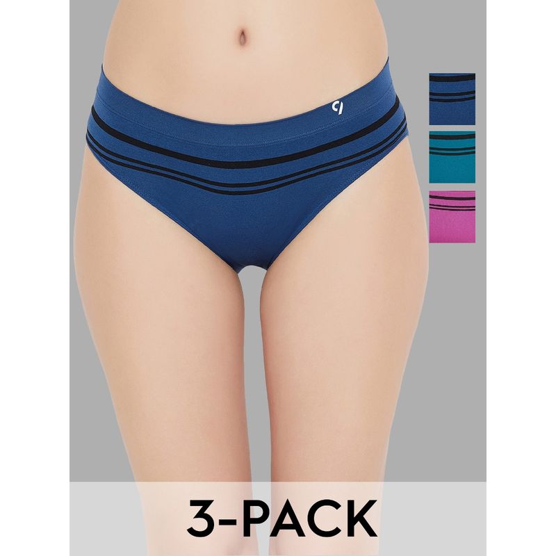 C9 Airwear Seamless Assorted Briefs for Women (Pack of 3) (S)