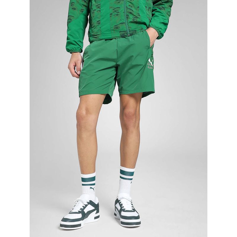 Puma KIDSUPER SEP Men Green Travel Shorts (S)