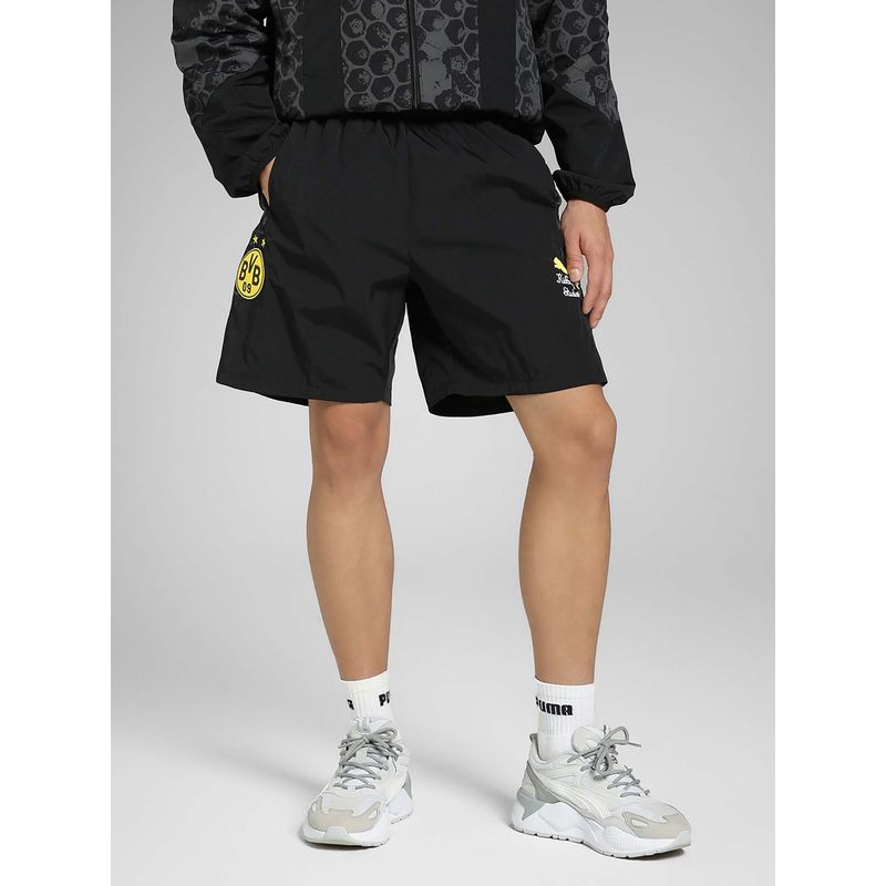 Puma KidSuper BVB Men Black Travel Shorts (S)