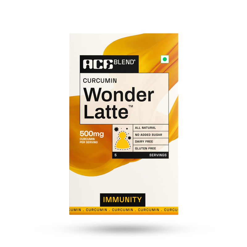 Ace Blend Curcumin Wonder Latte For High Immunity & Anti-Inflammation - Cinnamon
