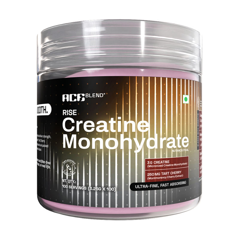 Ace Blend Rise Creatine Monohydrate For Ultra-Fine, Fast Absorbing & Recovery Support