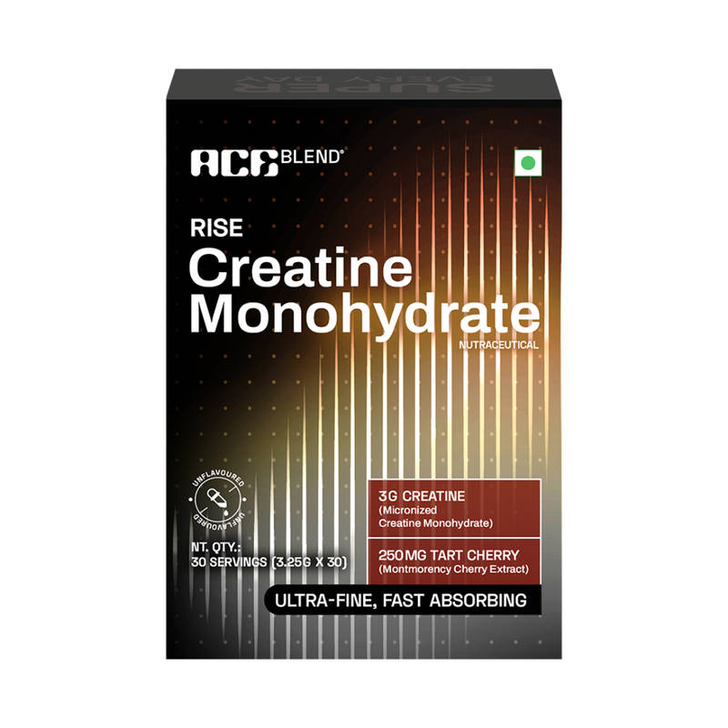 Ace Blend Rise Creatine Monohydrate For Ultra-Fine, Fast Absorbing & Recovery Support