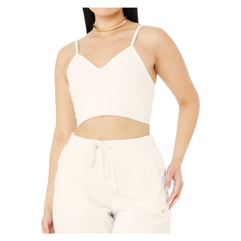 alo Seamless Delight Bralette Ivory (M) (M)