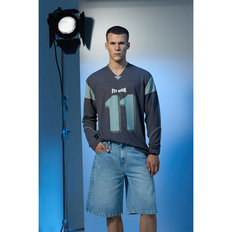 Stars Within Long Sleeve Oversized Jersey (L)