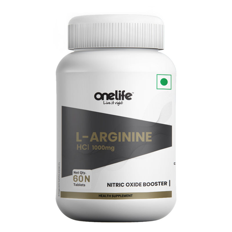 Onelife LArginine 1000mg Pre Workout Supplements 60 Tablets Buy