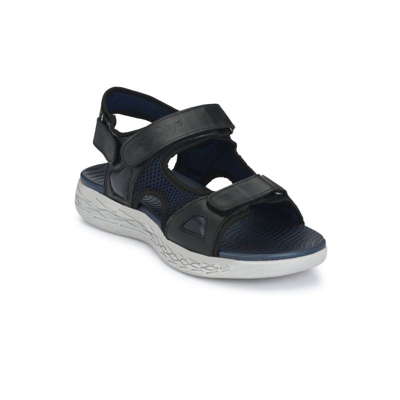 Delize Mens Blue Solid Sports Sandals (UK 7)